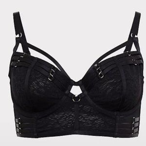 Strappy Lace Set with Harness panty